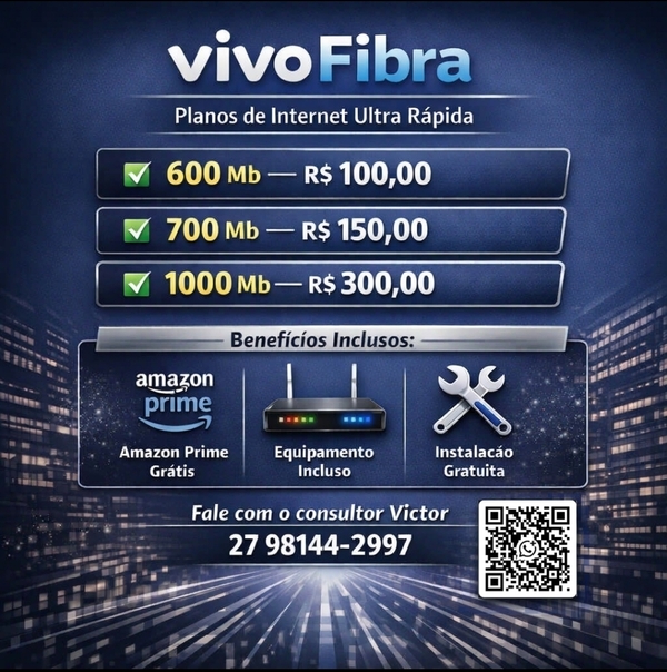 Internet Vivo Fibra Wi-Fi