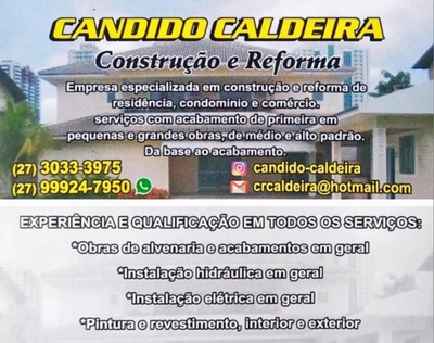 Cândido Caldeira Construção e Reforma
