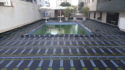 Deck de piscina