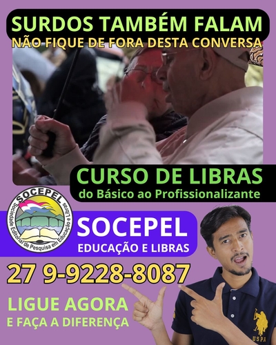 CURSO DE EXTENSÃO: LIBRAS DE TRADUÇÃO E INTERPRETAÇÃO