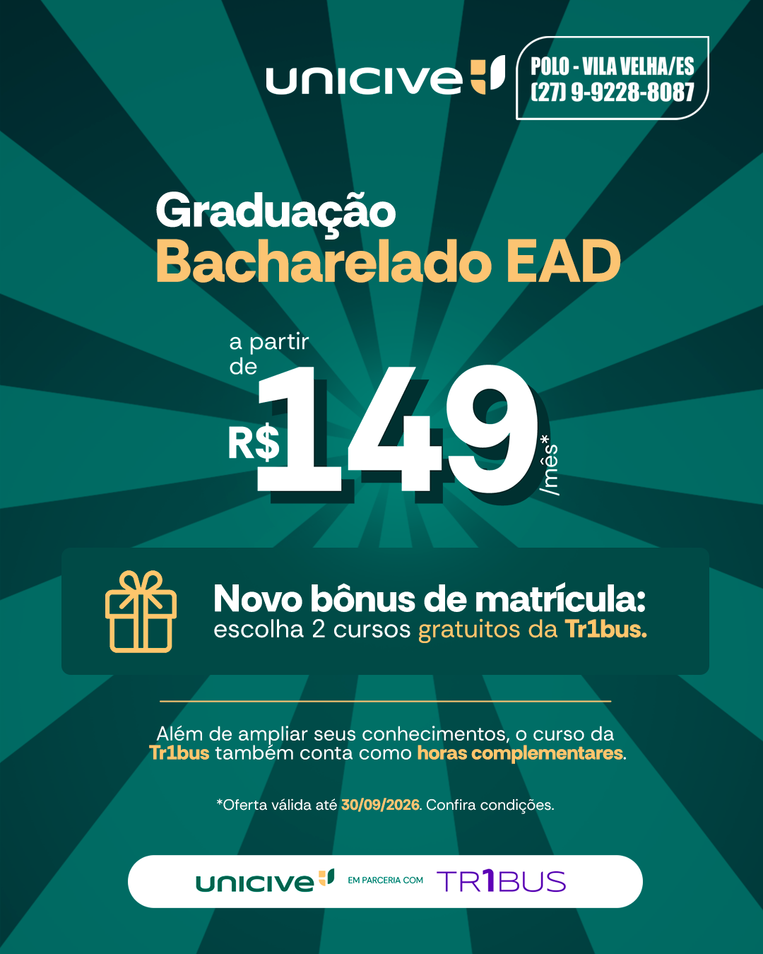 Graduação Bacharelado EAD