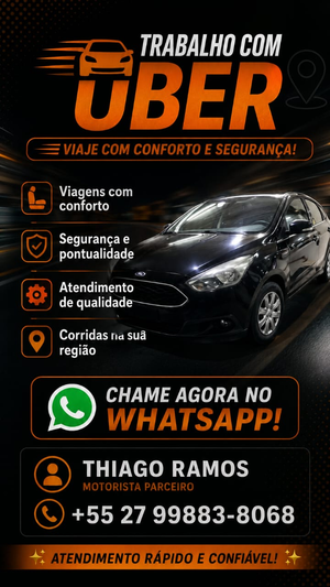 Thiago Ramos Motorista Parceiro
